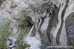 Grotto Creek Canyon Trail, Banff / Canmore area, Alberta, Canada, North America