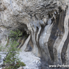 Grotto Creek Canyon Trail, Banff / Canmore area, Alberta, Canada, North America