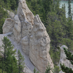HooDoo's, Banff / Canmore area, Alberta, Canada, North America
