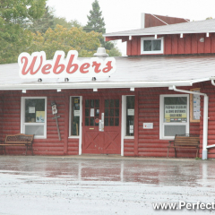 Webbers store, near Memory Lane Heritage Village, Museum in Lake Charlotte, Nova Scotia, Canada