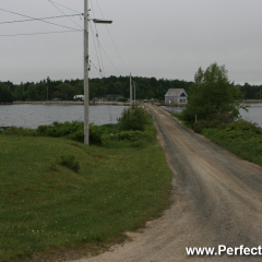 Causeway, Oak Island, Western Shore, Lunenburg County, Nova Scotia, Canada, North America; Explore Oak Island Days 2008, Tourism Society, Pirate Treasure Dig