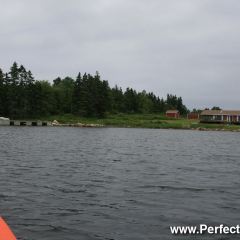 Private house on Oak Island, Geocaching Event, 2008, Chester area, Nova Scotia, Canada, North America