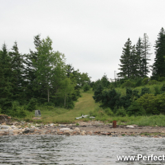 Private house on Oak Island, Geocaching Event, 2008, Chester area, Nova Scotia, Canada, North America