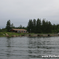 Private house on Oak Island, Geocaching Event, 2008, Chester area, Nova Scotia, Canada, North America