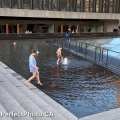 Roof top pool, Montreal