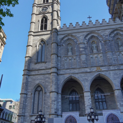 Notre Dame Basilica / Cathedral, Old Montreal area, Montreal, Quebac, Canada