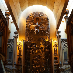 Notre Dame Basilica / Cathedral, Old Montreal area, Montreal, Quebac, Canada