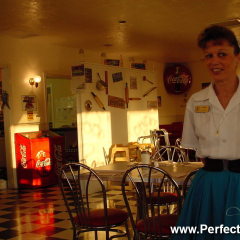 1950's era restaurant, rock and roll theme, Sussex, New Brunswick