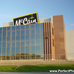McCain Head office buildings,  New Brunswick; mirror