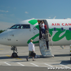 Jazz, AirCanada, Airplane on the ground, USR, New Brunswick
