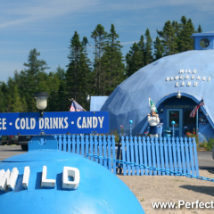 Blueberry store, Maine, USA, Summer Vacation 2009