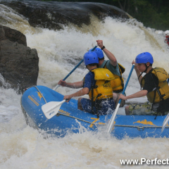 White water rafting, Millinocket and Baxter State Park area, Maine, USA, Summer Vacation 2009, White water rafting
