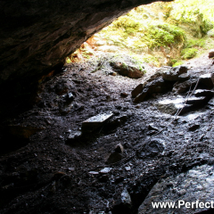 Caves, near Hillsborough,  Fundy Shore trip, New Brunswick, Canada