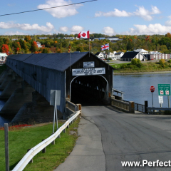 Worlds Longest Covered Bridge, Hartland, New Brunswick