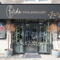 Iron work, Jewelry store, Spring Equinox, Waterfront, Halifax, Nova Scotia, Canada