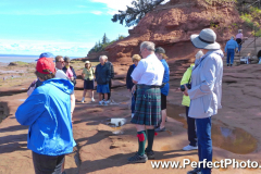 Scotish man in Kilt, Burntcoat, East Hants, Nova Scotia, Canada