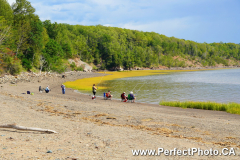 Fishing for sea bass, Summerville area, Hants County, Nova Scotia, Canada