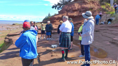 Scotish man in Kilt, Burntcoat, East Hants, Nova Scotia, Canada