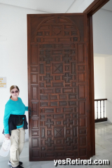 Door, Mansion, Casa de los Navajas 1926, Torremolinos, Costa Del Sol, Spain