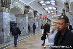 Subway, St Petersburg, Russia, Baltic Sea Cruise