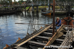 Our Captain, on our Viking sail boat, Roskilde, Copenhagen, Baltic Sea Cruise; Vikings