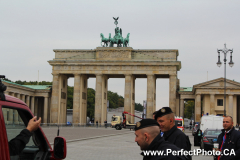 Brandenburg entrance, Berlin, Germany, Baltic Sea Cruise