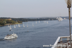 Sailboats in the channel, Stockholm, Sweden, Baltic Sea Cruise