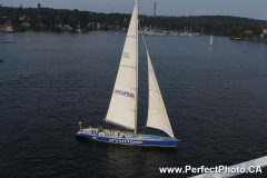 Sailboats in the channel, Stockholm, Sweden, Baltic Sea Cruise