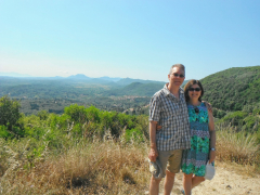 Mountain view, Corfu, Greece, Europe