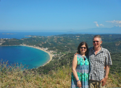 Beach resort, Corfu, Greece, Europe