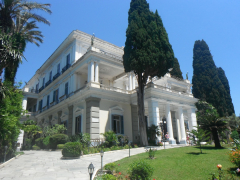 Achilles palace, princess Sissi of Austria-Hungary, Corfu, Greece, Europe