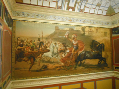 Achilles palace, princess Sissi of Austria-Hungary, Corfu, Greece, Europe