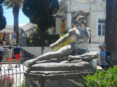 Achilles, Achilleion Palace,  princess Sissi of Austria-Hungary, Corfu, Greece, Europe