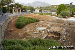 Roman Ruins, Parque Yacimiento Romano, Finca El Secretario, , Fuengirola, Malaga, Spain, Winter 2024