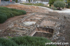 Roman Ruins, Parque Yacimiento Romano, Finca El Secretario, , Fuengirola, Malaga, Spain, Winter 2024