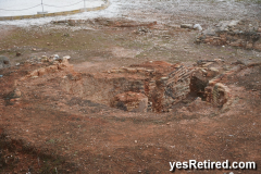 Roman Ruins, Parque Yacimiento Romano, Finca El Secretario, , Fuengirola, Malaga, Spain, Winter 2024