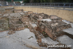 Roman Ruins, Parque Yacimiento Romano, Finca El Secretario, , Fuengirola, Malaga, Spain, Winter 2024