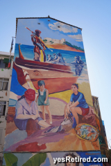 Building sized Art, Calle Miguel Bueno, Fuengirola, Spain, 2024