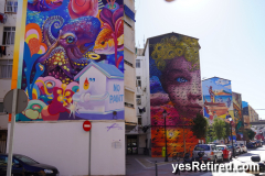 Building sized Art, Calle Miguel Bueno, Fuengirola, Spain, 2024