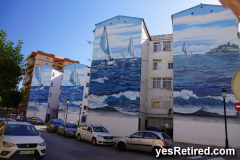 Building sized Art, Calle Miguel Bueno, Fuengirola, Spain, 2024