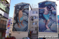 Building sized Art, Calle Miguel Bueno, Fuengirola, Spain, 2024