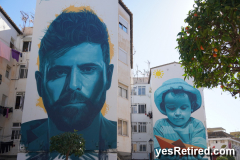 Building sized Art, Calle Miguel Bueno, Fuengirola, Spain, 2024