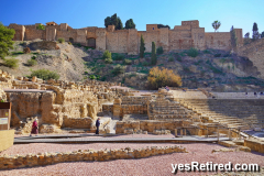 Roman ampitheatre, Malaga, Spain 2024