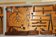 Baird's Tradesmen Museum, enroute to Stanfest 2011, Canso, Nova Scotia, North America; Folk music festival, tools, antiques