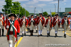 Kings Orange Rangers, Privateers Days, Liverpool, Nova Scotia, Canada, North America; Parade, reenactment, reenactors, Orange, rum runner