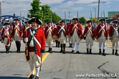 Kings Orange Rangers, Privateers Days, Liverpool, Nova Scotia, Canada, North America; Parade, reenactment, reenactors, Orange, rum runner