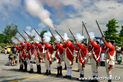 Kings Orange Rangers, Privateers Days, Liverpool, Nova Scotia, Canada, North America; Parade, reenactment, reenactors, Orange, rum runner