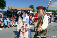 Kings Orange Rangers, Privateers Days, Liverpool, Nova Scotia, Canada, North America; Parade, reenactment, reenactors, Orange, rum runner