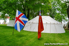 Kings Orange Rangers, Privateers Days, Liverpool, Nova Scotia, Canada, North America; Parade, reenactment, reenactors, Orange, rum runner