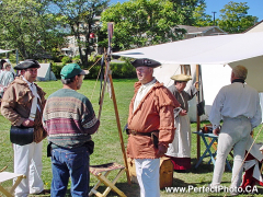 Regiment battle re-enactment, Pictou, Nova Scotia